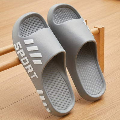 Zapatillas de Hombre Sin Cordones Talla 46-47, Antideslizantes para Ducha Interior, Sandalias Deportivas Sencillas Estilo Pareja para Todas las Estaciones