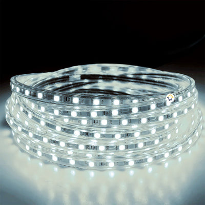 Manguera Plana Luz LED 3 Metros Navidad Blanca 2835WSB