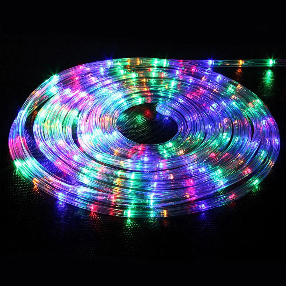 Manguera Luz LED 10 Metros Multicolor 3 Vías 180 Luces 1693