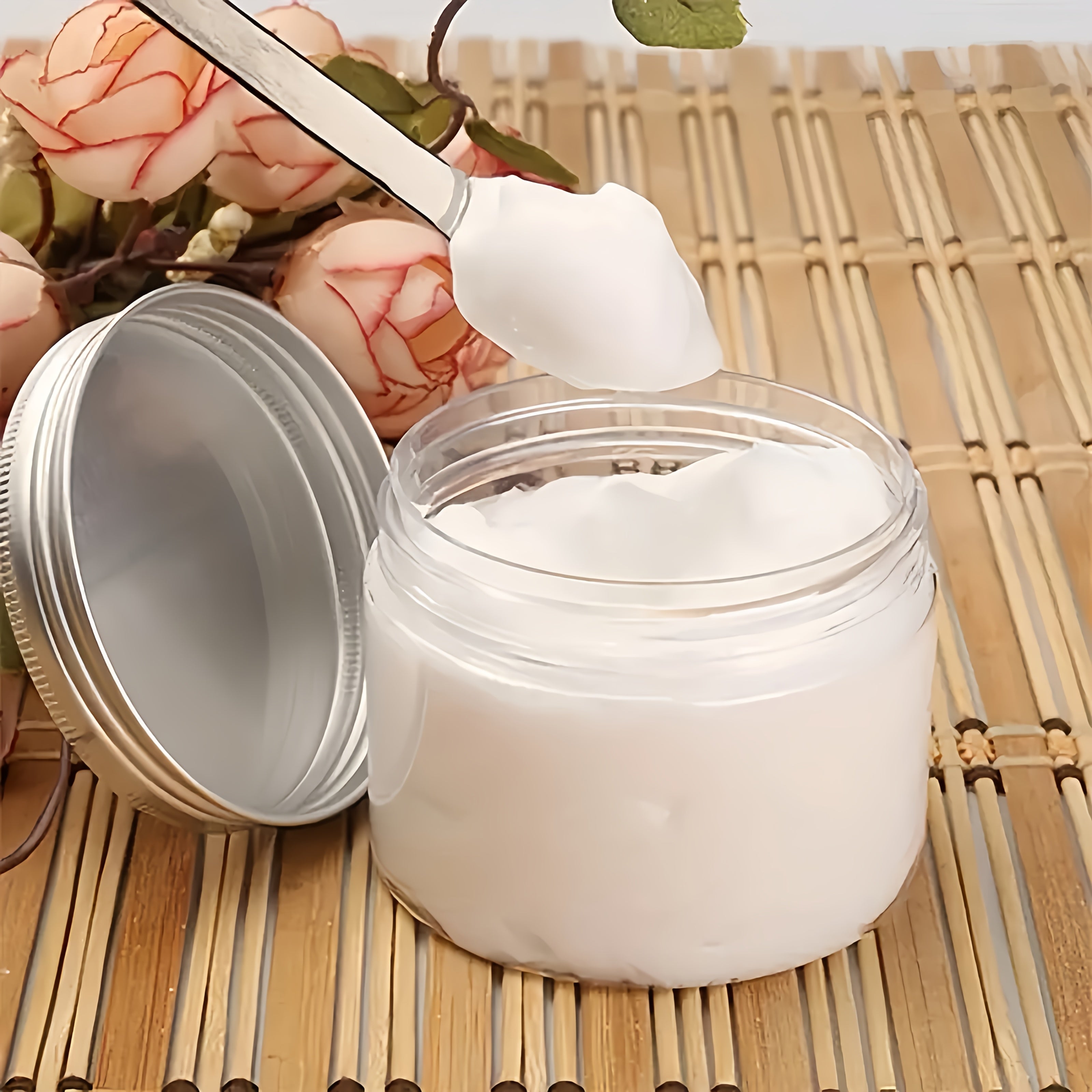 Paquete de 20 Contenedores Pequeños de Plástico con Tapas, 4 Onzas (aproximadamente 110g), Recipiente para Almacenamiento de Alimentos de Boca Ancha, Contenedores Vacíos Rellenables para Frutas Secas, Nueces, Miel y Condimentos
