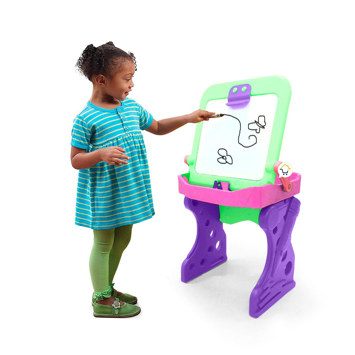 Escritorio Didáctico 2 En 1 Pupitre Tablero Niños PF4020