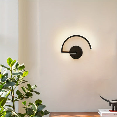 1 pieza de luz de pared LED moderna, elegante y minimalista, diseño único de hongo, perfecta para cabecera de dormitorio, sala de estar, pasillo, iluminación de fondo de pared.