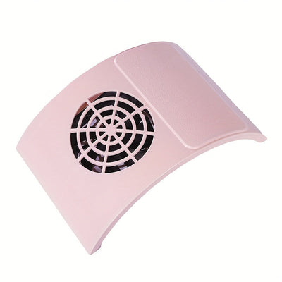 Aspiradora Profesional para Polvo de Uñas - Estación de Manicura USB para Salón y Hogar, Sistema Silencioso de Limpieza con Colector de Polvo para Artistas y Clientes, Sin Batería Necesaria, Diseño Elegante y Compacto, Construcción en Plástico