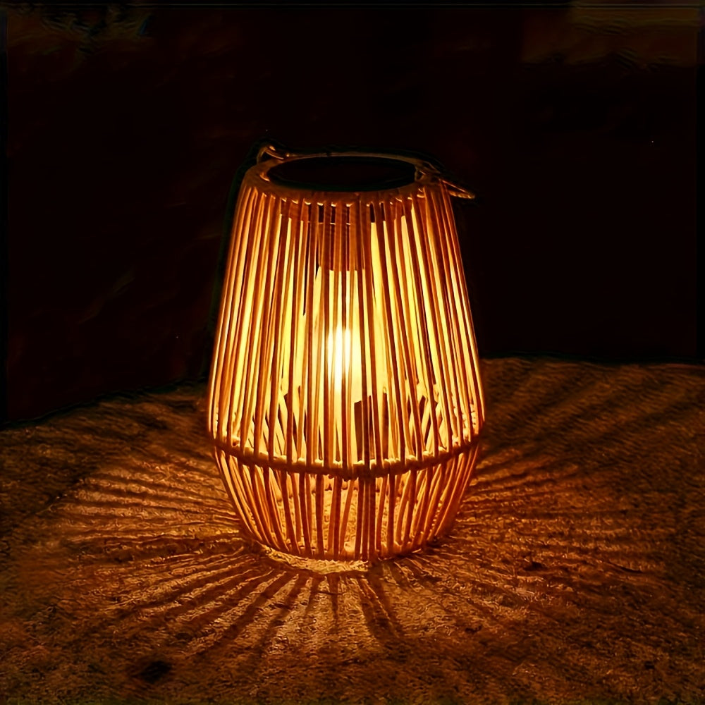 Lámparas solares para exteriores con brillo cálido - Luces de patio de jardín duraderas de plástico para barbacoa, césped y decoración de patio, instalación fácil con tiras adhesivas, decoración de patio al aire libre, iluminación de césped, iluminación