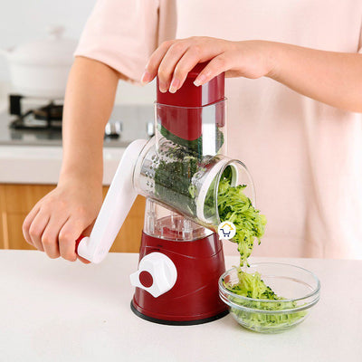 Molino Rallador 3 En 1 Cortador Picatodo Verduras Cocina CH18073