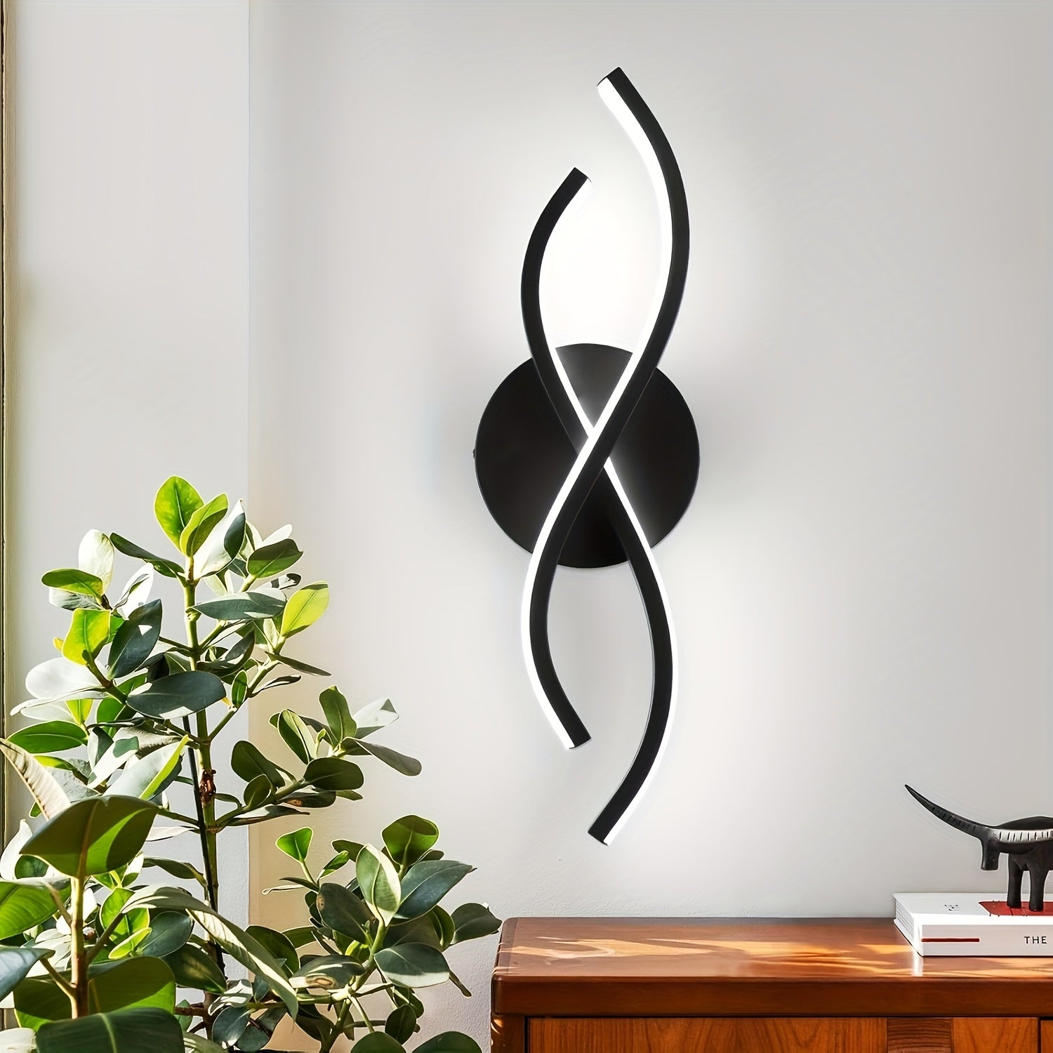 Paquete de 1 luz de pared LED mini bar estilo granja para interiores, diseño resistente al óxido en superficie, adecuado para iluminación decorativa de dormitorios y pasillos, luces frontales para espejos de corredor