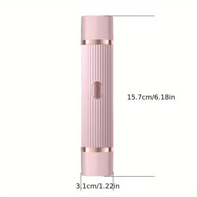 Máquina de afeitar eléctrica 2 en 1 para mujeres, con cabezal dual, para zonas sensibles - Depiladora húmeda y seca para piernas, axilas y área del bikini - Portátil, recargable, inalámbrica - Herramienta suave y depilatoria, máquinas de afeitar para muj