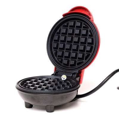 Mini Waflera Antiadherente Eléctrica Plancha Panqueques Individual SR208