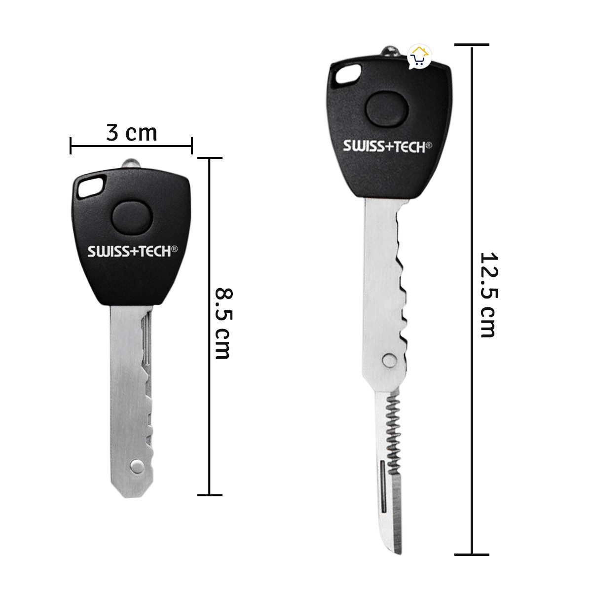 Llavero Herramienta multifuncional 5 En 1 llave UKCSBKMX