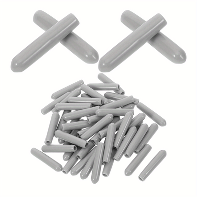 Protectores de Reparación para Estantes del Lavavajillas - Tapas de Recubrimiento Plástico Flexible con Diseño Cónico para Protección contra Fregado y Choques, Accesorios Grises Duraderos para Mantenimiento del Lavavajillas, Piezas de Reparación para Lav