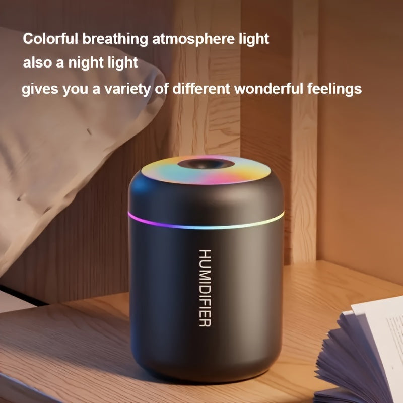 Disipador de Niebla y Humidificador de Aceites Esenciales para Aromaterapia con Luz Nocturna Cambiante de Colores, Función de Niebla Fría y Promoción de la Salud Vegetal - Refresca y Purifica tu Habitación con una Atmósfera Relajante