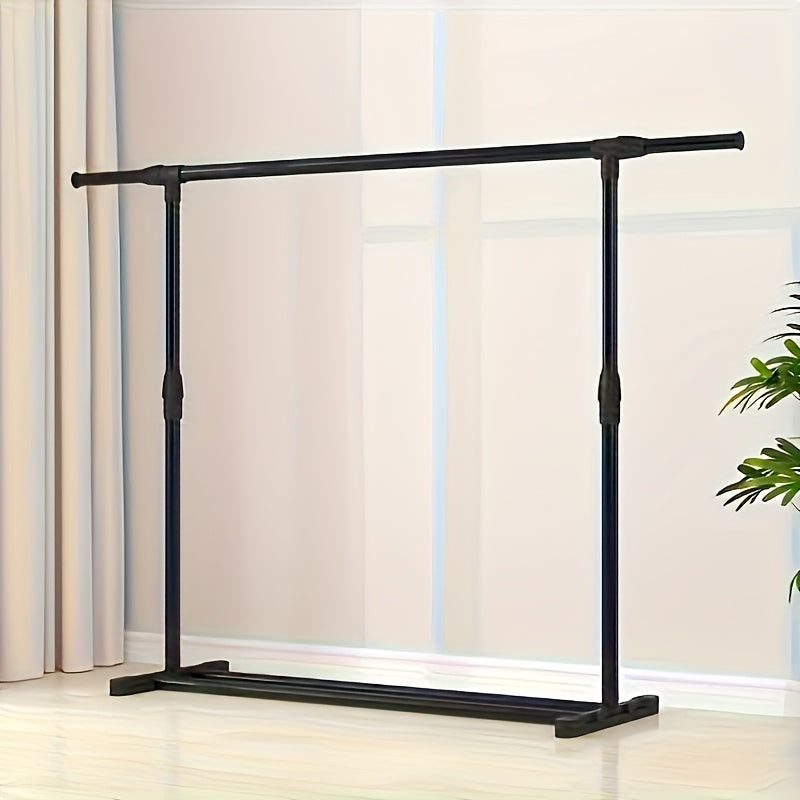 Perchero de Hierro con Ruedas - Organizador Portátil Multiusos para Dormitorio y Residencia, Alta Capacidad de Carga, Diseño Ahorrador de Espacio con Ganchos y Estantes, Expositor Minimalista | Soporte Versátil para 25 Prendas, Secado de Ropa