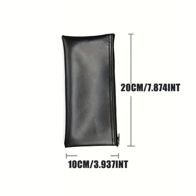 Bolsa de almacenamiento de micrófono BOMGE 1 pieza, accesorios de micrófono, cable de mano, micrófono profesional con cable, resistente al polvo, con cremallera, adecuado para SHURE Beta58 SM57 SM58 Sennheiser E945 E604