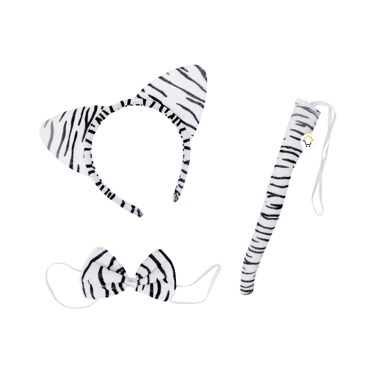 Kit Accesorios Cebra Disfraz Halloween Fiesta Disfraces OD523