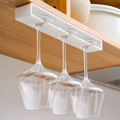 1/2 piezas, soporte de vino colgante, diseño invertido con drenaje de agua, diseño antideslizante y anticaídas, diseño atractivo, almacenamiento