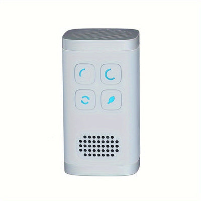 1 purificador de aire con iones negativos y ozono, purificador de aire mini enchufable para el hogar, purificador de aire portátil práctico, elimina olores de mascotas y humo, ideal para dormitorios pequeños, oficinas y salas