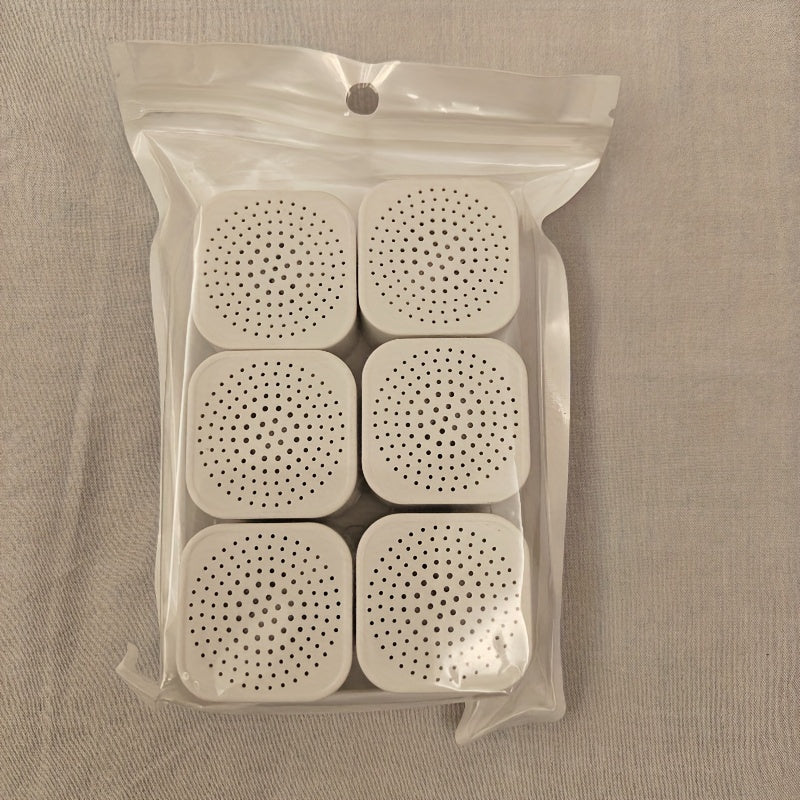 Eliminador de olores de carbón activado EcoPuro, paquete de 6/12, purificador de aire no eléctrico transpirable para refrigerador, cocina, dormitorio, armario, guardarropa - Neutralizador de olores y hedor