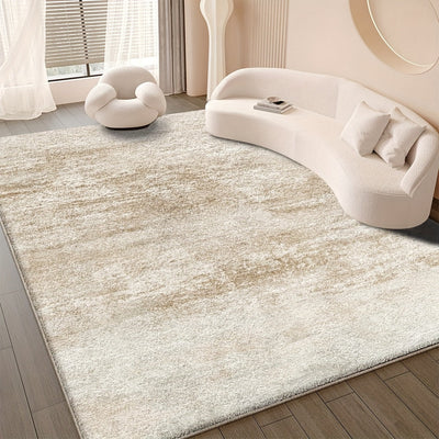 Alfombra de Terciopelo 850g/m² Estilo Retro con Cristales, Tejido Plano Ligero y Rayas para Oficina o Jardín - Antideslizante, Diseño Nórdico Geométrico Elegante en Varios Tamaños, Adecuada para Sala, Dormitorio o Comedor, Textura Suave y Cálida que Apor