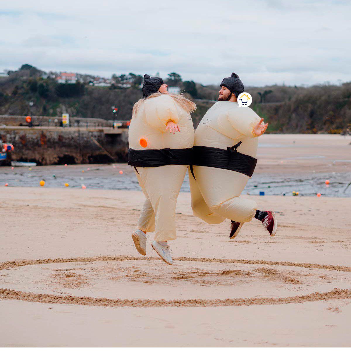 Disfraz Inflable Sumo Traje Luchador Fiesta Disfraces Halloween OF460