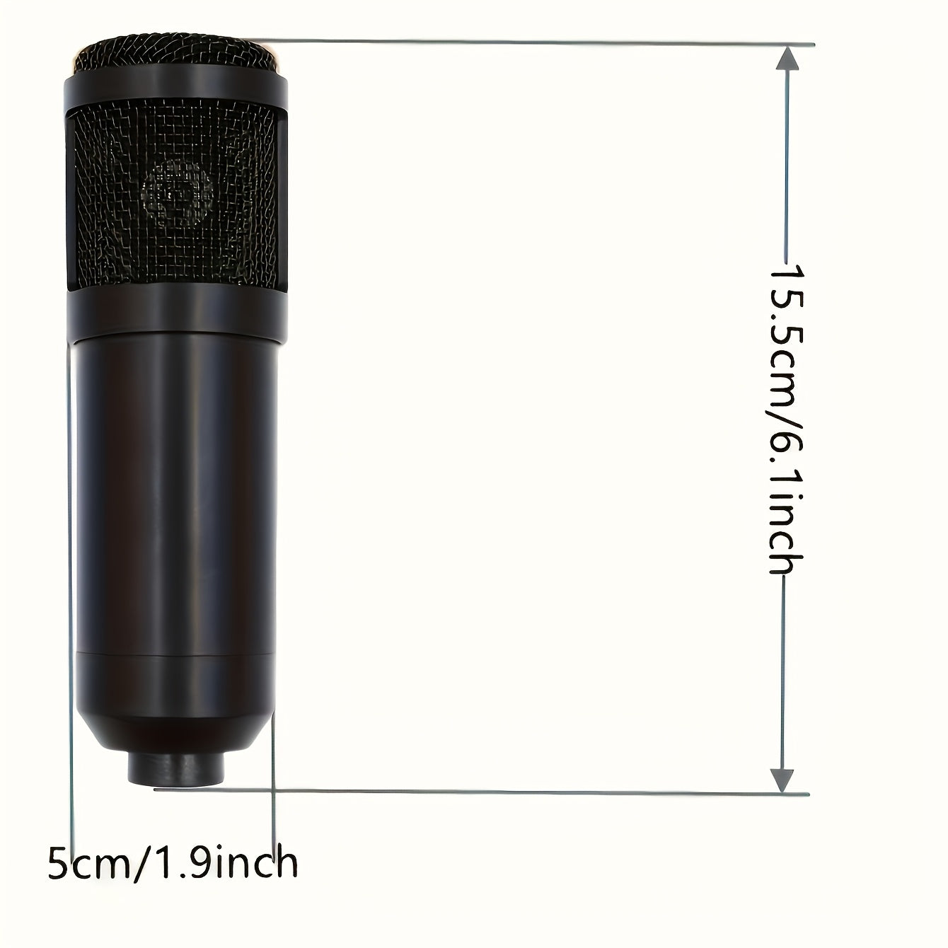 Kit completo de podcasting con micrófono BM800, tarjeta de sonido V8 y cambiador de voz, alimentado por USB o batería, ideal para grabar, cantar, transmitir en vivo y jugar, color negro