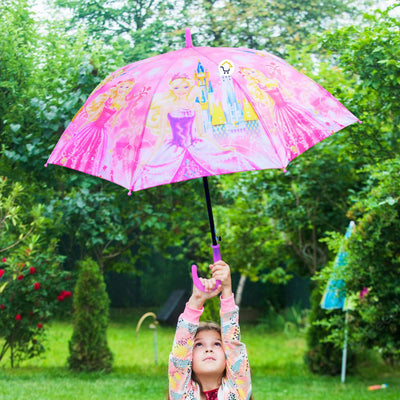 Sombrilla Paraguas Automático Infantil Princesas Silbato SPA01