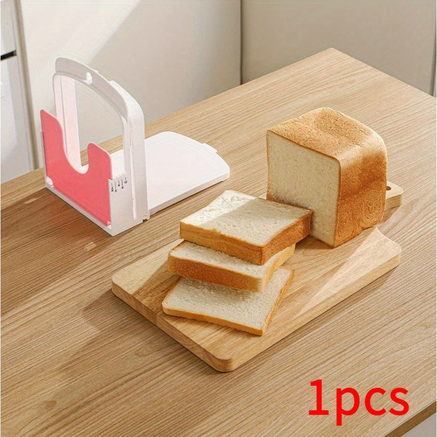 Herramienta esencial para el desayuno: cortador de pan, cuchilla para tostadas, caja de corte, cuchilla para tostadora y soporte de corte para pan para hornear tostadas.