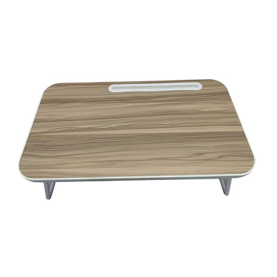 Escritorio plegable para portátil, Robusto y resistente mesa portátil para portátil, Escritorio portátil multifuncional con soporte para taza para hogar, oficina, estudio y lectura