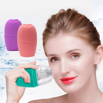Molde De Silicona Hielo Facial