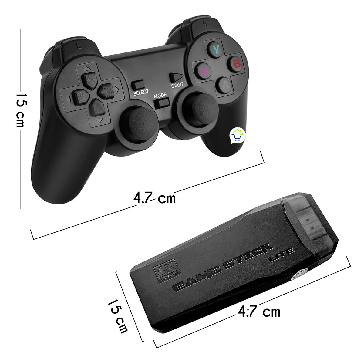 Consola Retro USB 20.000 Juegos Controles Inalámbrico M8