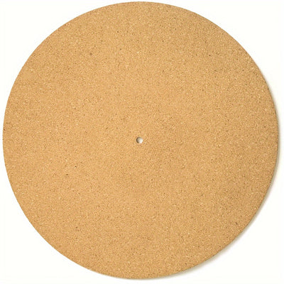 Tapete de Corcho para Discos de 12 Pulgadas, 3mm de Grosor, Almohadilla Suave para Discos, Almohadilla de Absorción de Impactos, Calidad de Sonido Especial para Tocadiscos de Vinilo