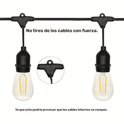 Luces solares con control remoto de 30.48 metros (30 bombillas), luces solares de 13.11/30.48 metros con 11/32 bombillas LED S14 irrompibles, luces solares para patio, jardín, balcón, cerca, camping, fiestas al aire libre, color blanco cálido