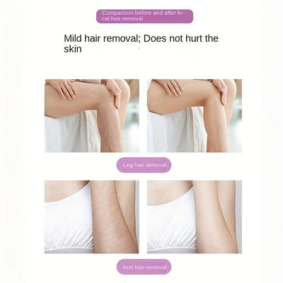 Dispositivo Portátil de Eliminación de Vello con Vidrio Nano - Indoloro, Reutilizable y Lavable para Brazos, Piernas y Cuidado Suave en Color Beige Claro, Sin Fragancia, No Requiere Baterías, Depilación de Brazos | Diseño Ergonómico | Tecnología de Vidri