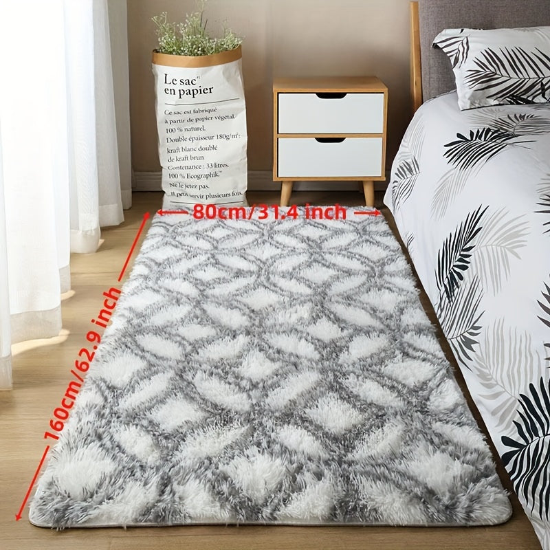 1pc, Alfombra Suave y Esponjosa para Sala de Estar, Dormitorio, Habitación, Juego, Mesa de Café/Té, Multiusos: Colchoneta de Fitness/Yoga, Tapete para Batería o Picnic/Camping, Ligera y Fácil de Doblar, Diseño en Forma de Anillo, Decoración para Hogar