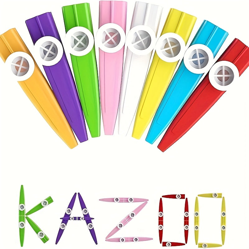 24 piezas de Pinzas para Campanas de Plástico en Colores Arcoíris - Accesorios Musicales Duraderos y Coloridos con Forma de Campana para Guitarras, Violines, Teclados de Piano - Agarre Seguro para Cuerdas y Claves