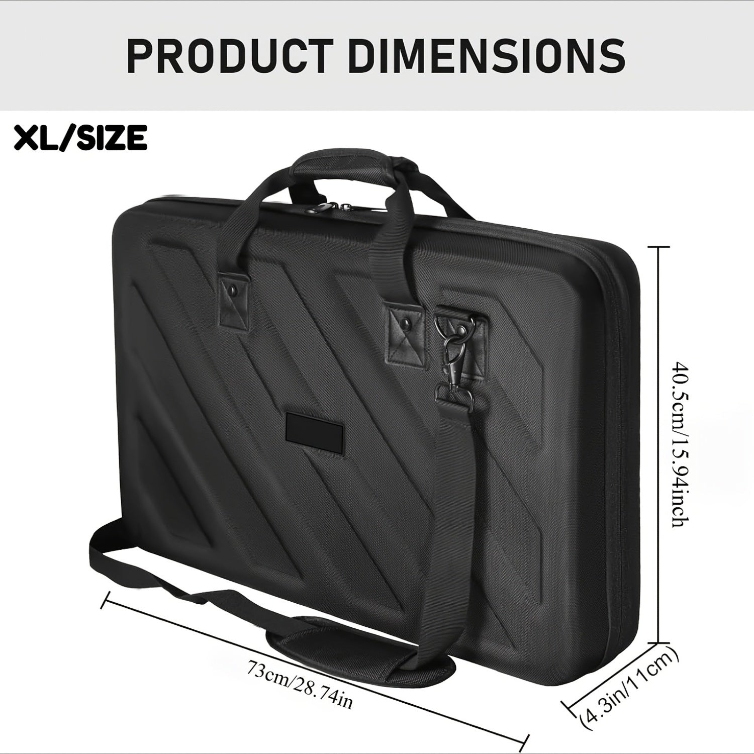 Estuche de transporte para equipo DJ negro para Pioneer DDJ400 SR2 SX 800 FLX46 1000 XDJRX3Z RR, hecho de acetato de etileno vinilo (EVA)
