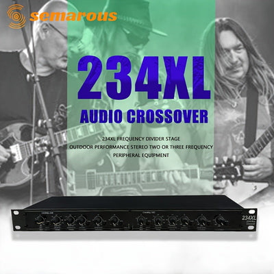 234XL Periféricos De Audio Profesional Estéreo De 2/3 Vías, Mono 234XL De 4 Vías Para Crossovers Electrónicos Y XLR