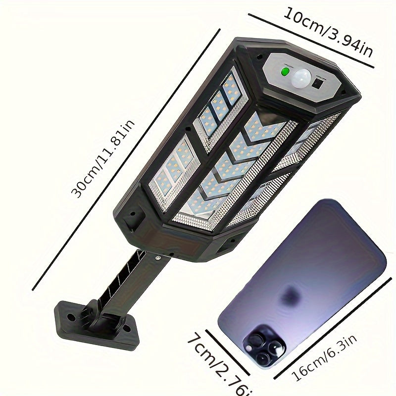 Luz solar para pared LED, 6500K súper brillante, resistente al agua, con control remoto - Ideal para exteriores, escalones y jardín, iluminación ahorradora de energía | Estilo vintage | Lámpara, luz solar para pared