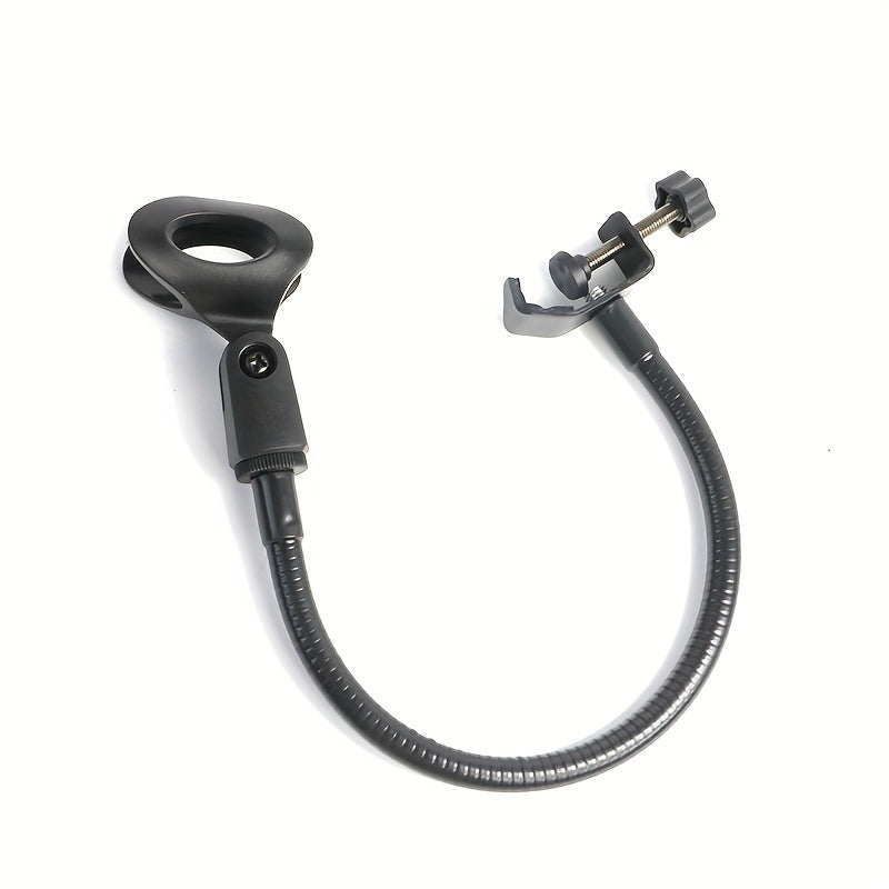 Soporte de micrófono multifunción, soporte de micrófono universal de cuello de cisne flexible para escritorio, soporte de micrófono para transmisión en vivo, trípode multifunción universal, accesorios para micrófono de condensador, soporte de micrófono d