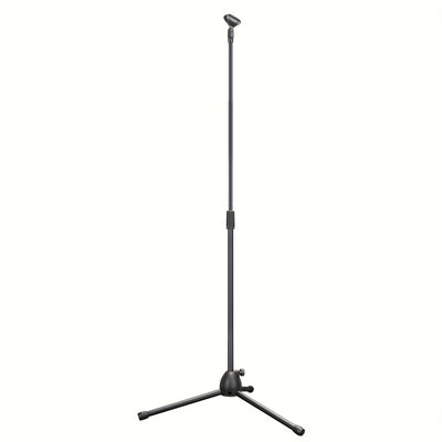 Soportes de micrófono y micrófonos con patas plegables y trípodes ideales para estudios, karaoke, shows en vivo de DJ y conferencias