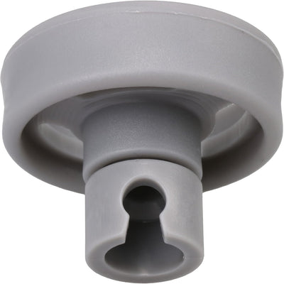 Pack de 4/8 Ruedas de Repuesto para Estante de Lavavajillas - Ruedas Inferiores de Plástico Duradero y Rodante Suave Negras para Reparación de Estantes (WD12X10231, 1263942, AP3994981, PS1481883), Accesorios para Electrodomésticos, Textura Estriada Antid