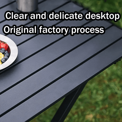 Mesita Plegable Portátil para Hogar, Oficina y Estudio - Fácil Almacenamiento, Diseño Minimalista, Estilo Moderno, Ideal para Camping, Picnics, Viajes, Fiestas y Más