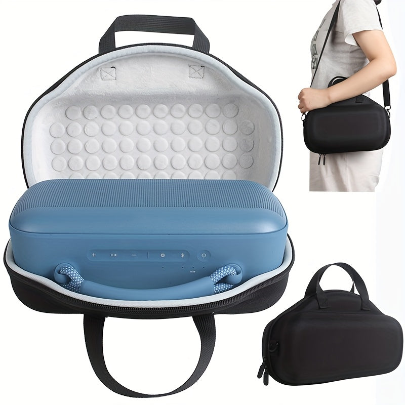 Estuche Protector de Carcasa Dura EVA para Altavoz sin varillas Bose SoundLink Max con Cortes Ergonómicos, Organizador Portátil de Viaje para Bose SoundLink Max ()