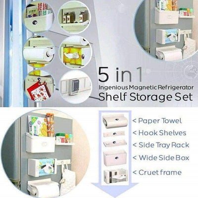 Organizador Magnetico de Nevera 5 en 1