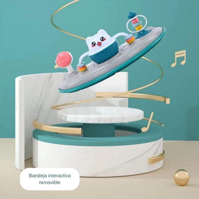 CAMINADOR PARA BEBÉ CON JUEGOS INTERACTIVOS Y ALTURA AJUSTABLE VERDE Y-W402 MUNBE