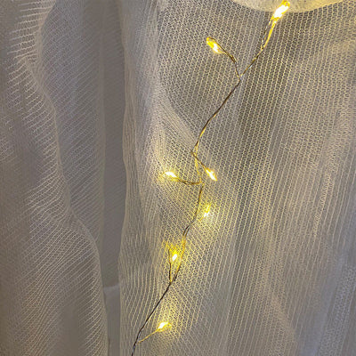 Cortina Micro Led Ramal 6x1,8 m 1440 LED Decoración Navidad Cálida 1590