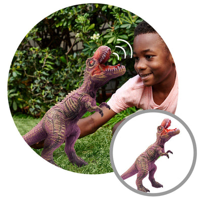 Figura Dinosaurio Tiranosaurio Rex Grande Sonidos Detalles Pintura k7472018
