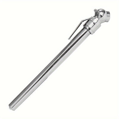 Mide con precisión la presión de tus llantas con este práctico medidor de presión portátil en forma de pluma