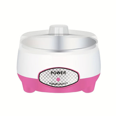 Fabricante de yogur compacto DLY con olla interior de acero inoxidable - Sin batería, enchufe estándar de EE. UU., Ideal para yogur casero y natto, 110V, capacidad de 1,5L, máquina para hacer yogur | Electrodoméstico compacto de cocina | Olla de acero in