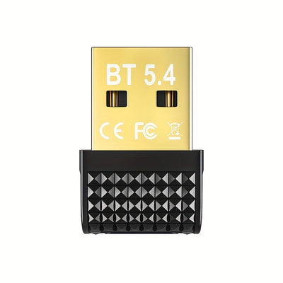 Adaptador sin varillas USB 5.4/5.2/5.1/5.0/4.2/4.0 - Tarjeta de Red Inalámbrica con Plug & Play, Compatible con Windows 11/10/8.1/7, Transferencia Rápida de Datos, WiFi Compacto para PC y Portátil, Juegos, Hogar/Ocio - Sin Necesidad de Fuente Externa, Ac