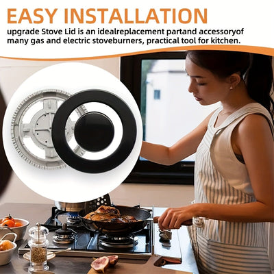 Accesorios de cocina, accesorios de estufa de cocina, distribuidor de segunda generación de estufa de gas Sabaf, reemplazo de cabeza de estufa SABAF 130# quemador + distribuidor (por favor, mida su estufa antes de realizar la compra)